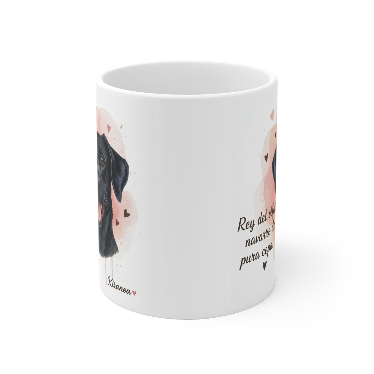 Taza cerámica Pachón Navarro 325 ml – vista lateral