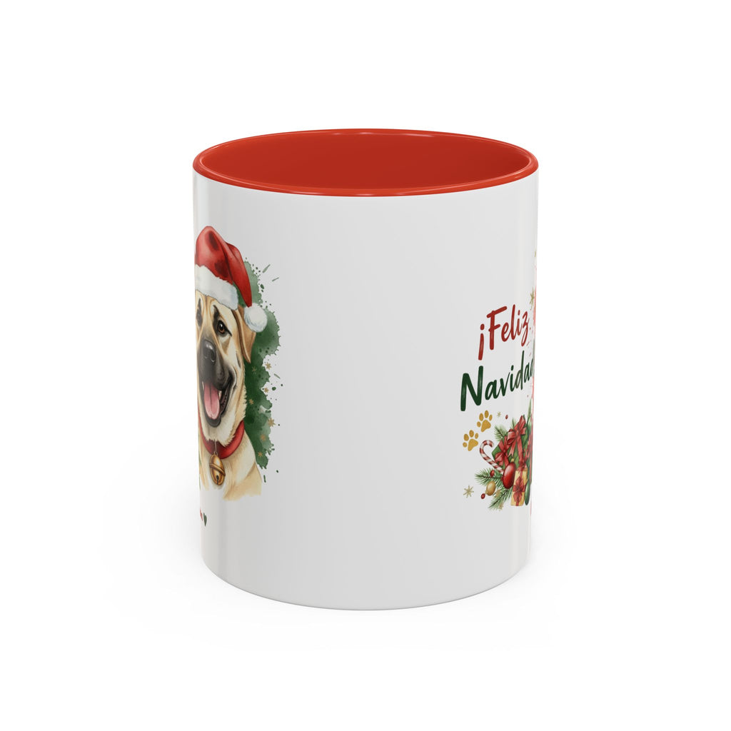 Taza Navideña Kangal Turco | ¡Feliz Navidad!