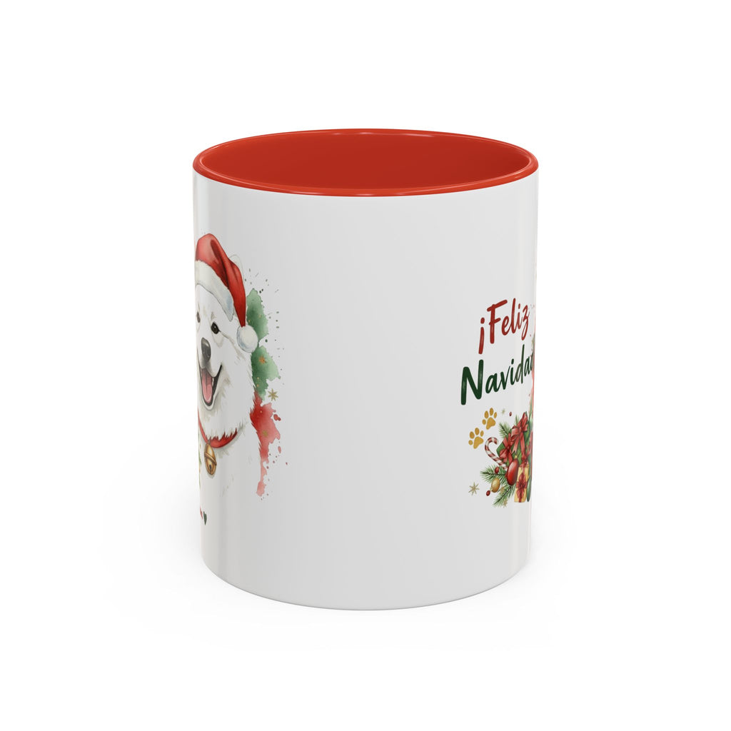 Taza Navideña Samoyedo | ¡Feliz Navidad!