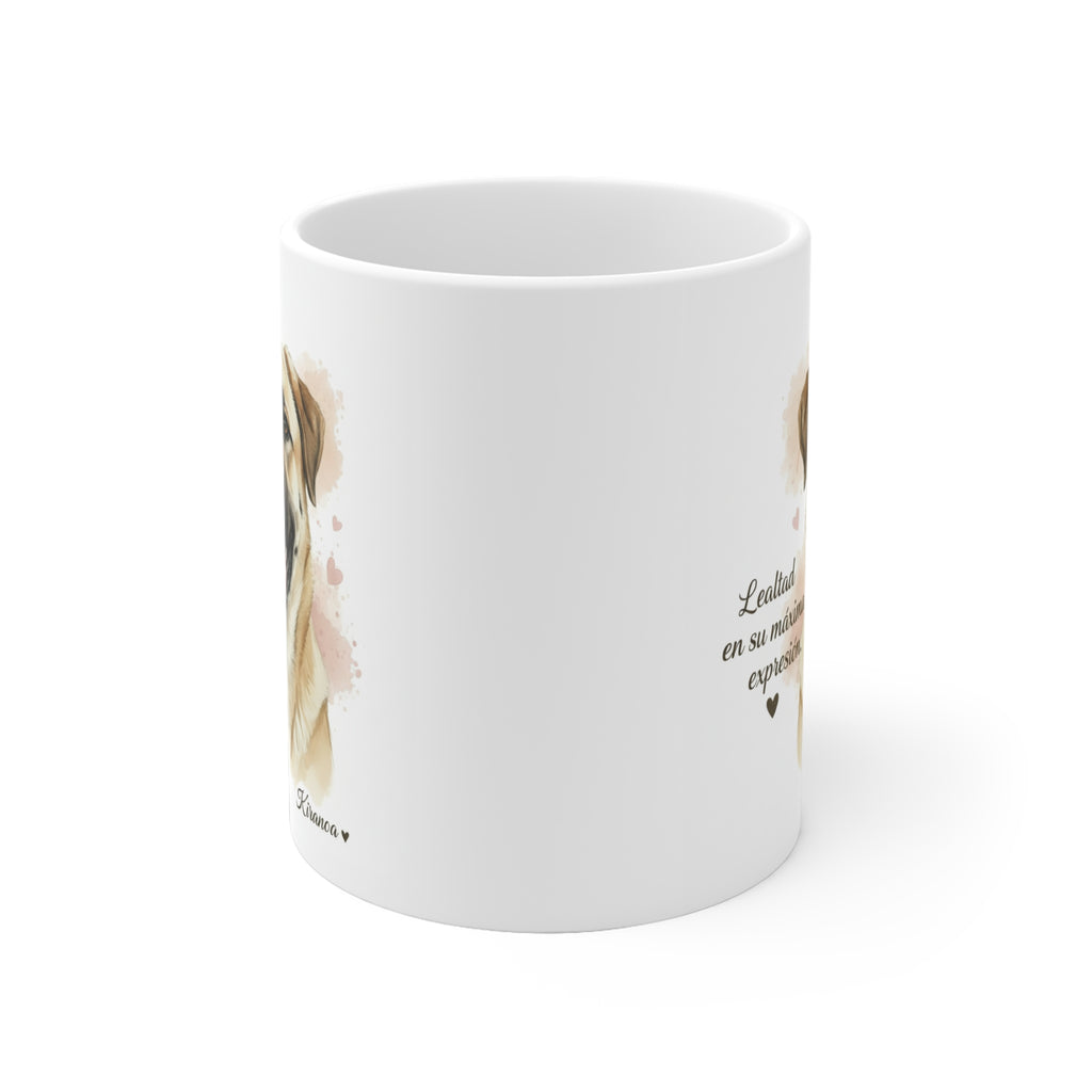 Taza cerámica Kangal 325 ml – vista lateral
