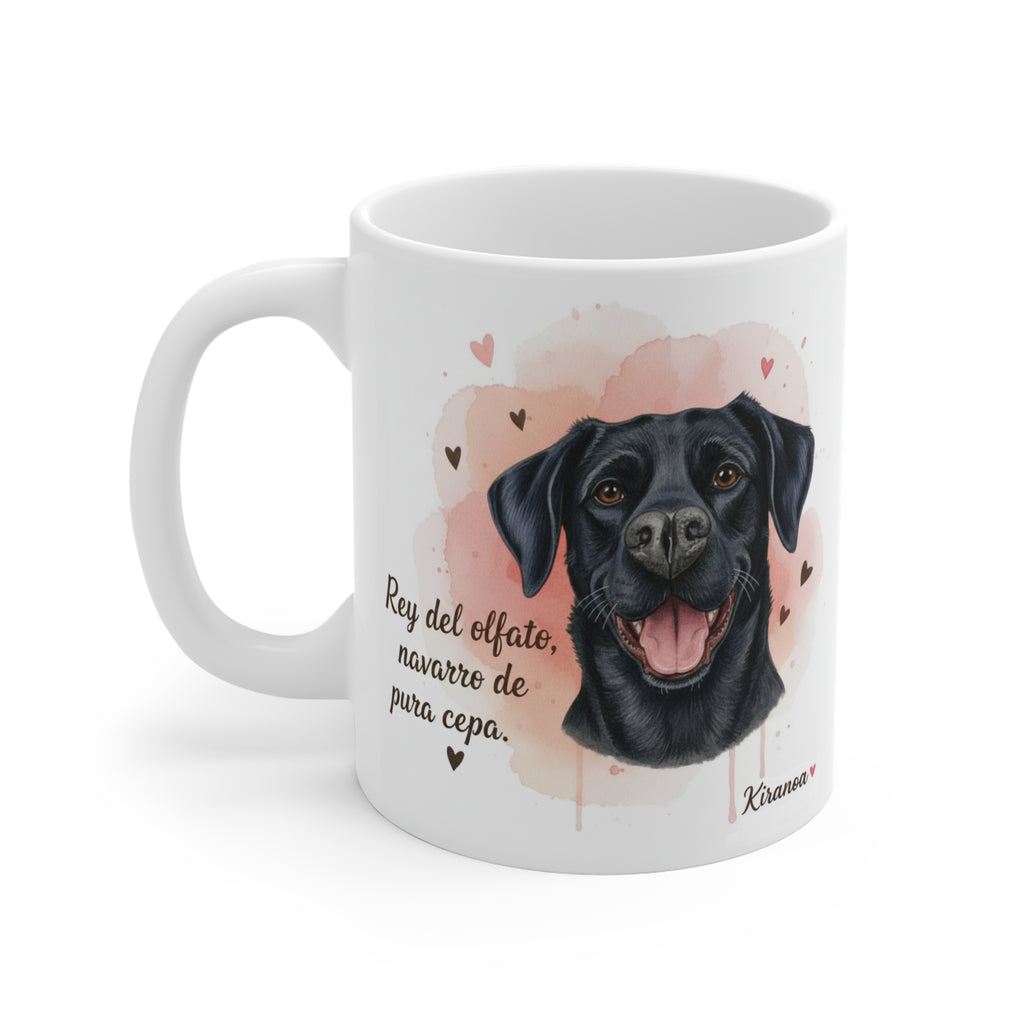 Taza Pachón Navarro | Rey del olfato Navarro de pura cepa