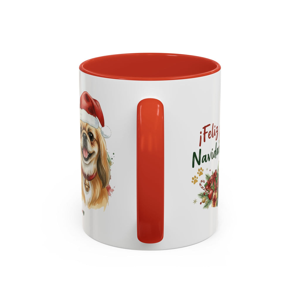 Taza Navideña Pequinés | ¡Feliz Navidad!