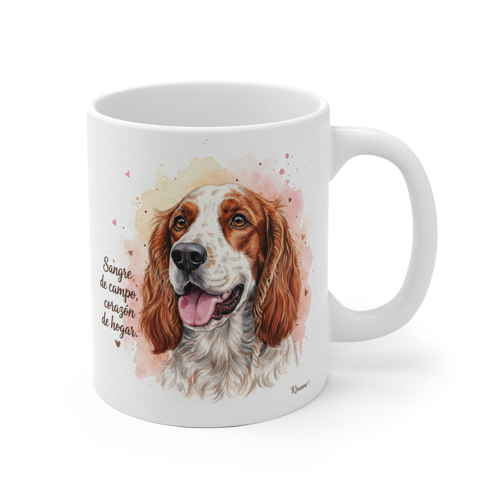 Taza Springer Spaniel Galés | Siempre de campo corazón de hogar
