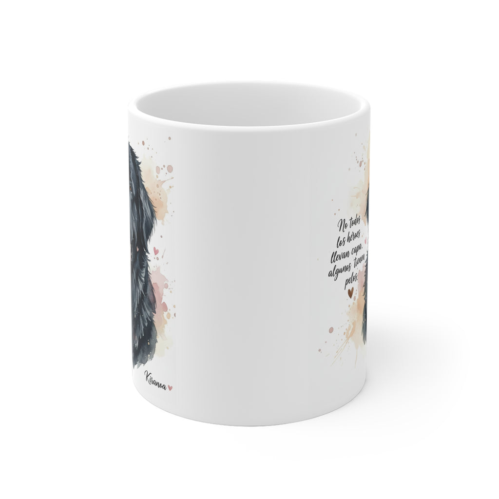 Taza cerámica Terranova 325 ml – vista lateral