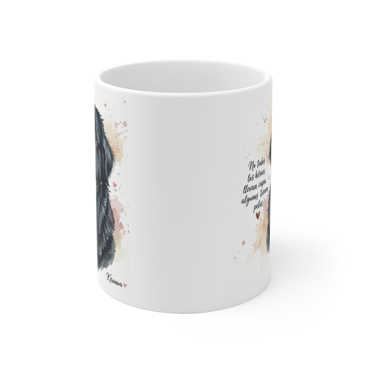 Taza cerámica Terranova 325 ml – vista lateral