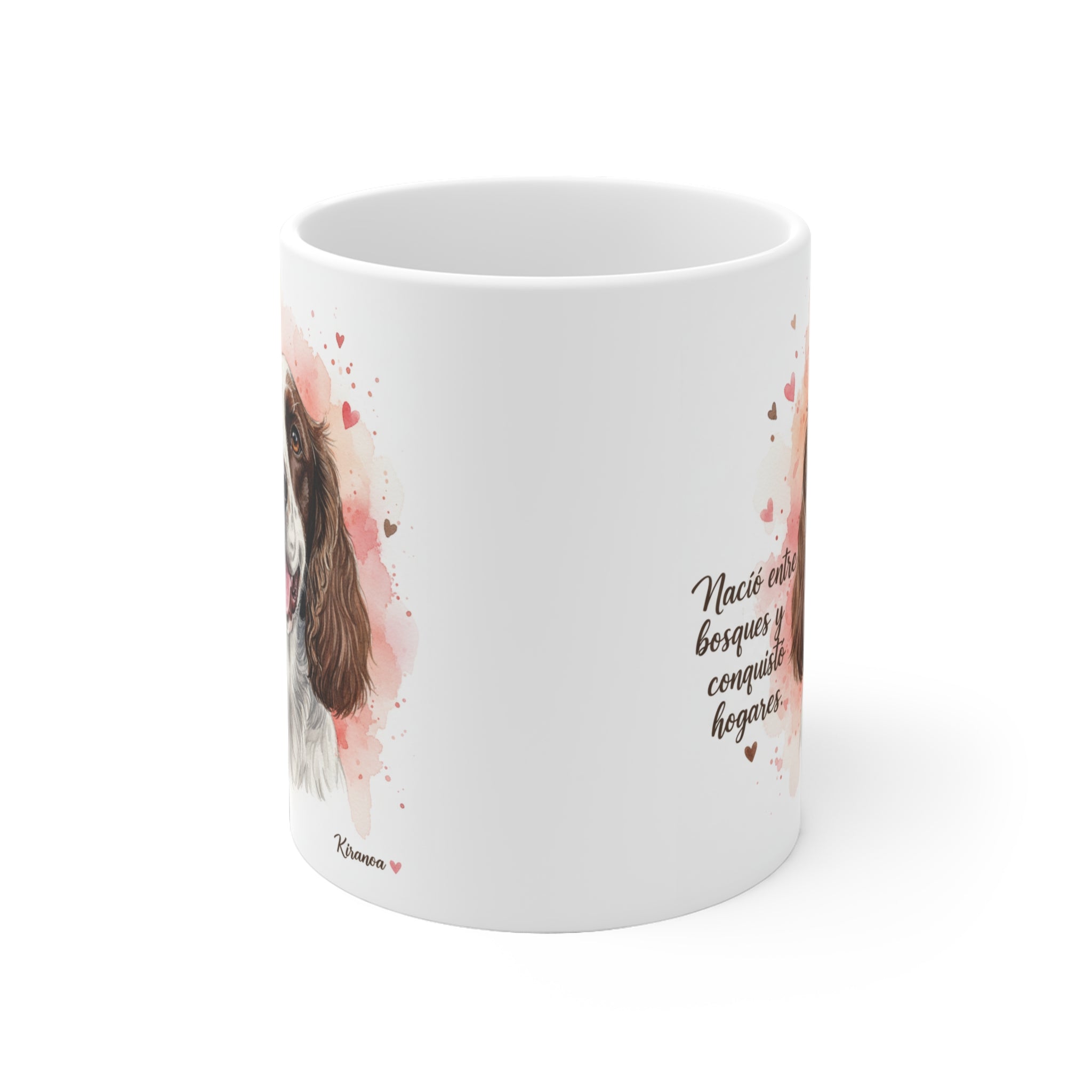 Taza Springer Spaniel Inglés | Nació entre bosques y conquistó hogares