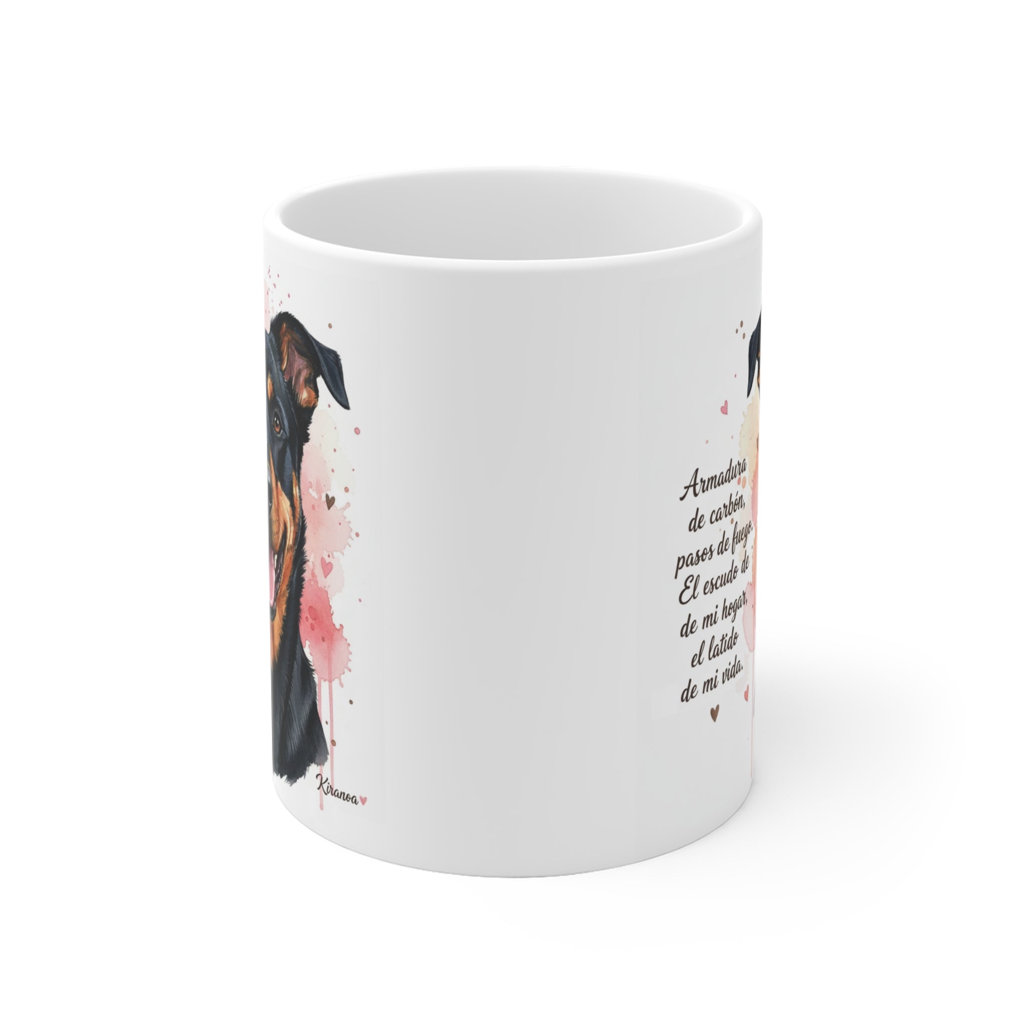 Taza Beauceron | Armadura de carbón pasos de fuego