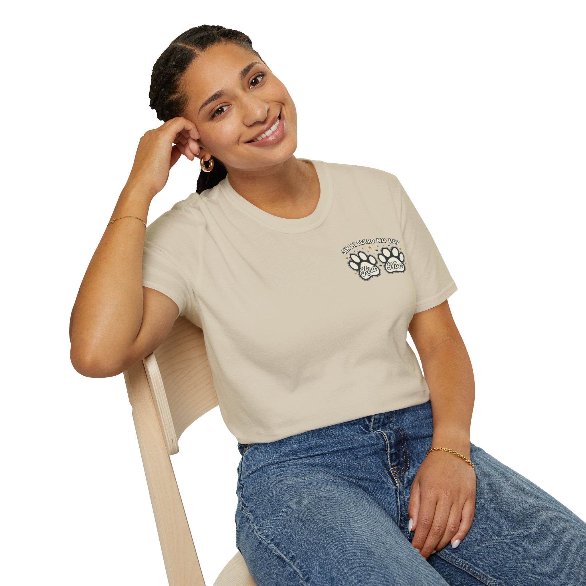 Camiseta  — Sin mi perro no voy - Kiranoa