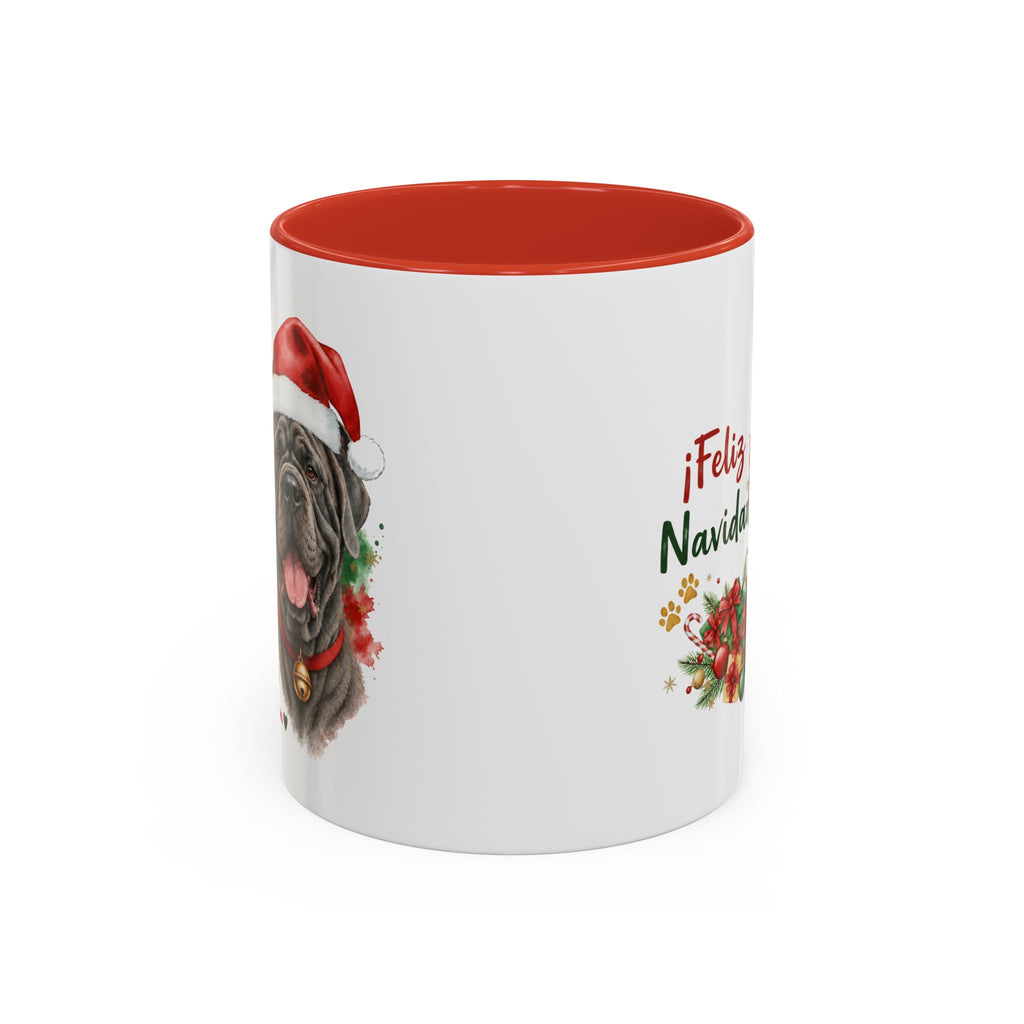 Taza Navideña Mastín Napolitano | ¡Feliz Navidad!