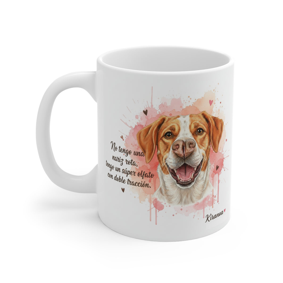 Taza cerámica Pachón Navarro con diseño impreso en ambas caras – vista trasera