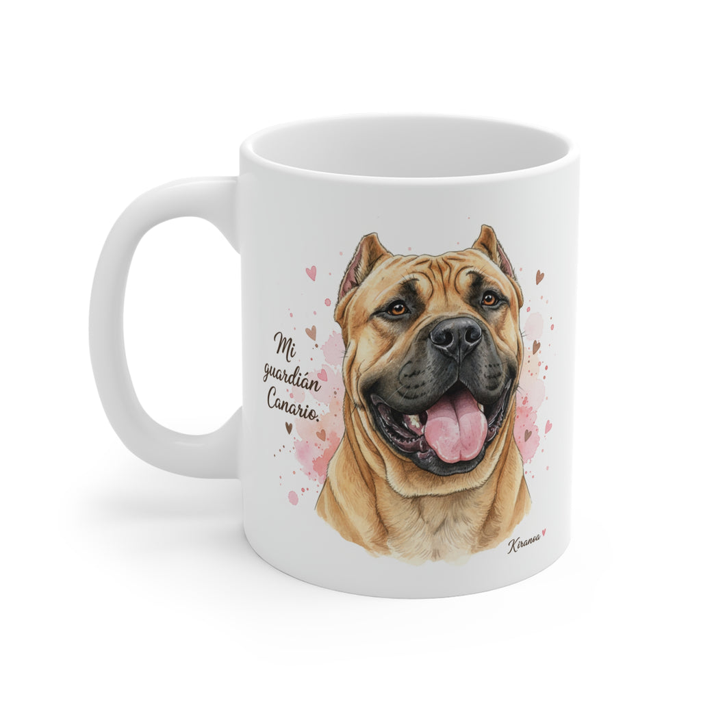 Taza Presa Canario | Mi guardián Canario