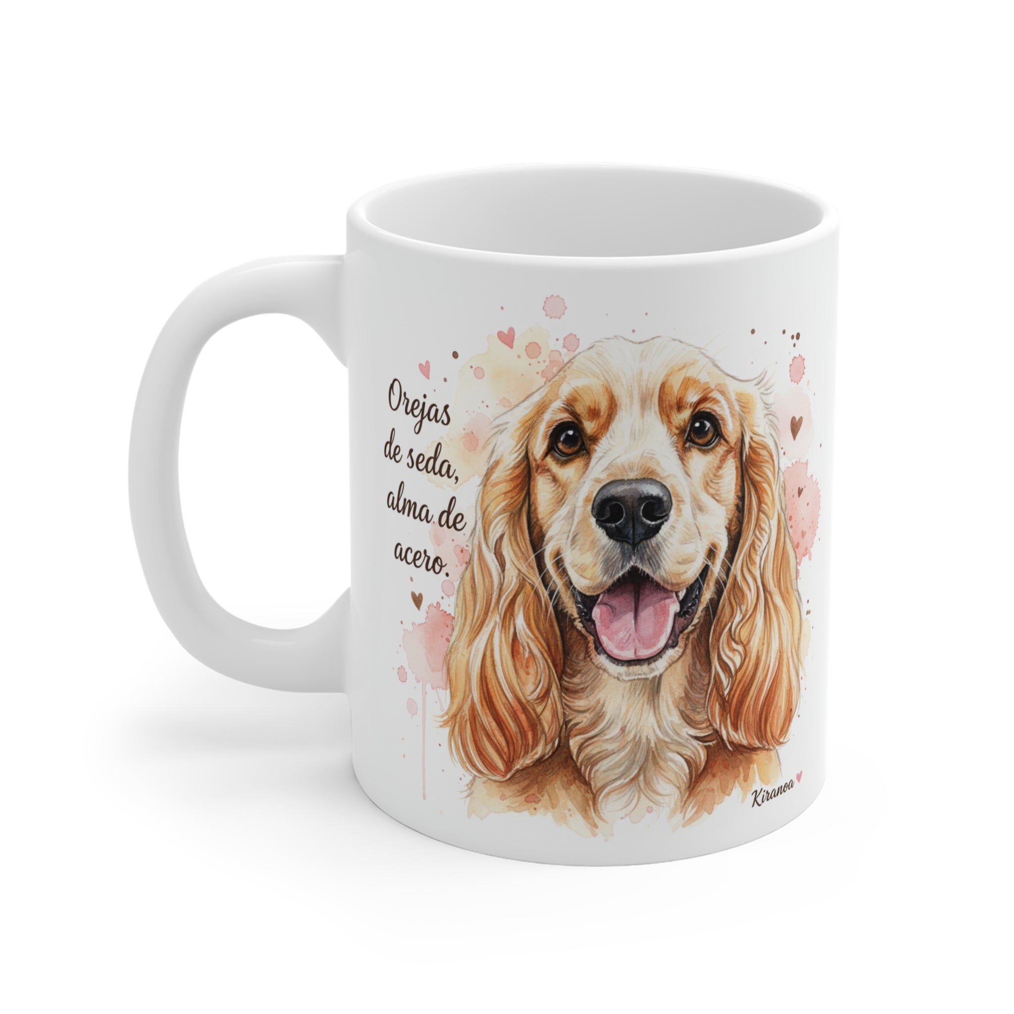 Taza Cocker Spaniel Inglés | Orejas de seda alma de acero