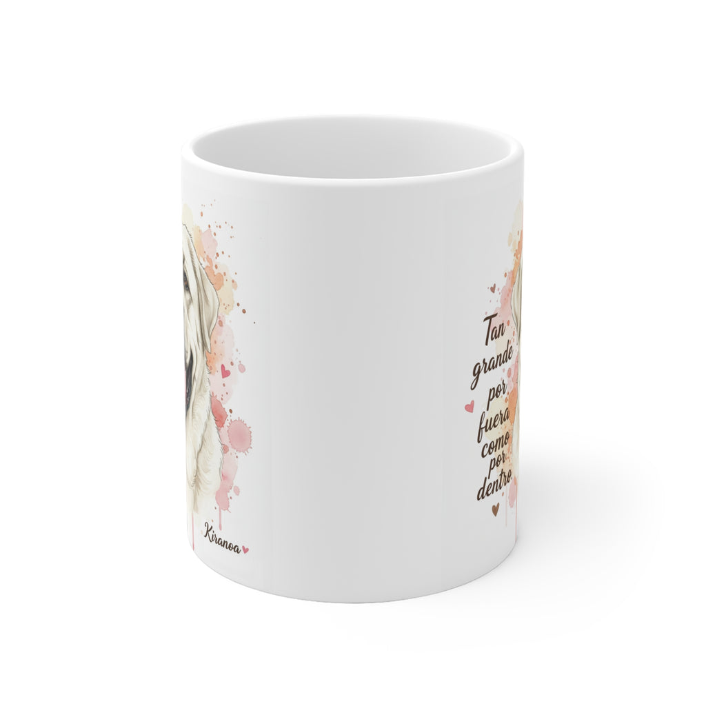 Taza cerámica Mastín Español 325 ml – vista lateral