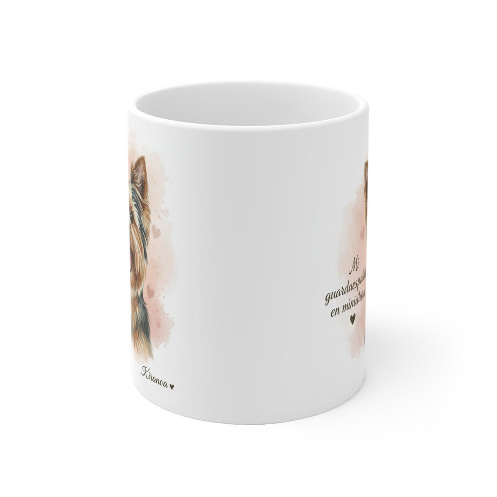 Taza cerámica Yorkshire Terrier 325 ml – vista lateral