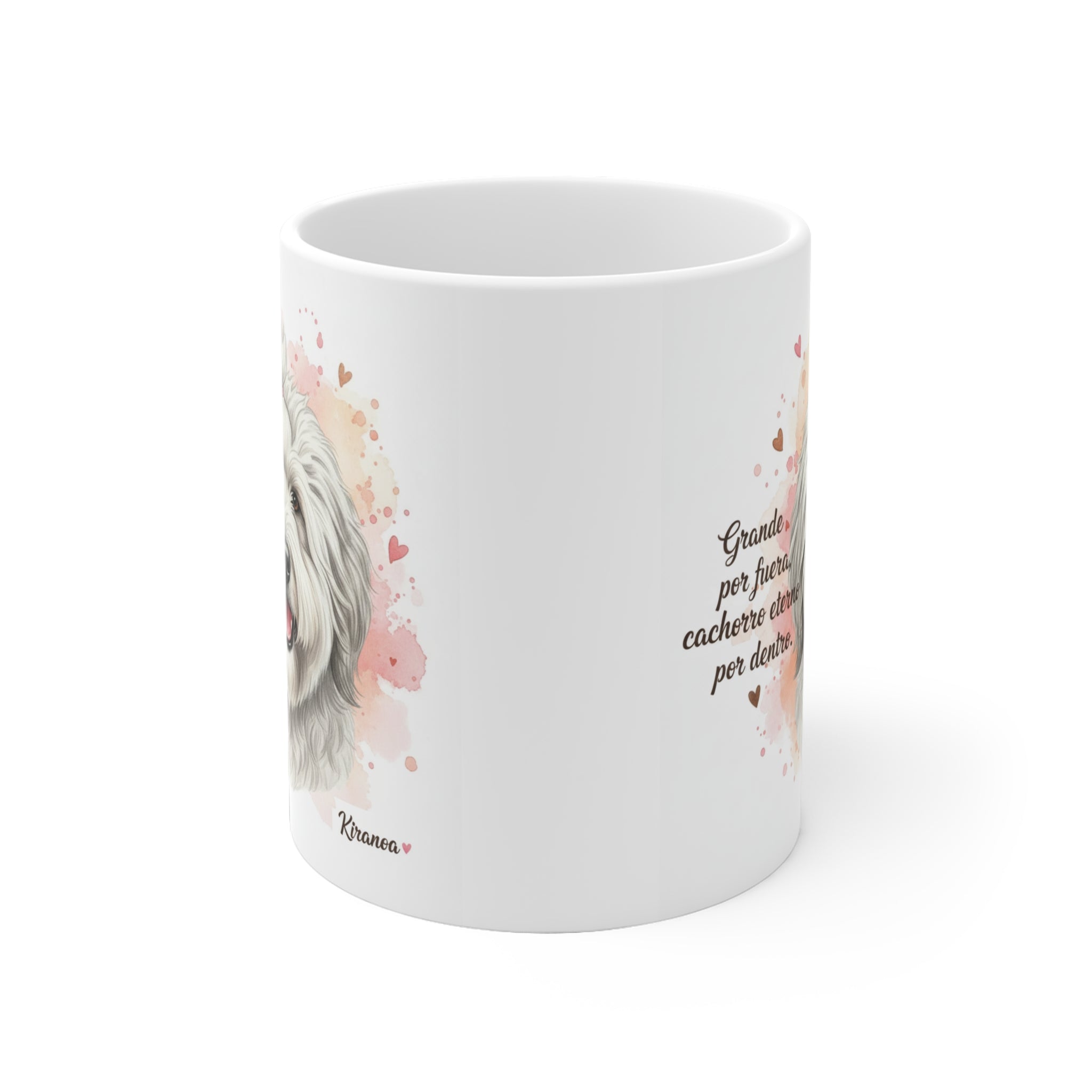 Taza Bobtail | Grande por fuera cachorro eterno por dentro