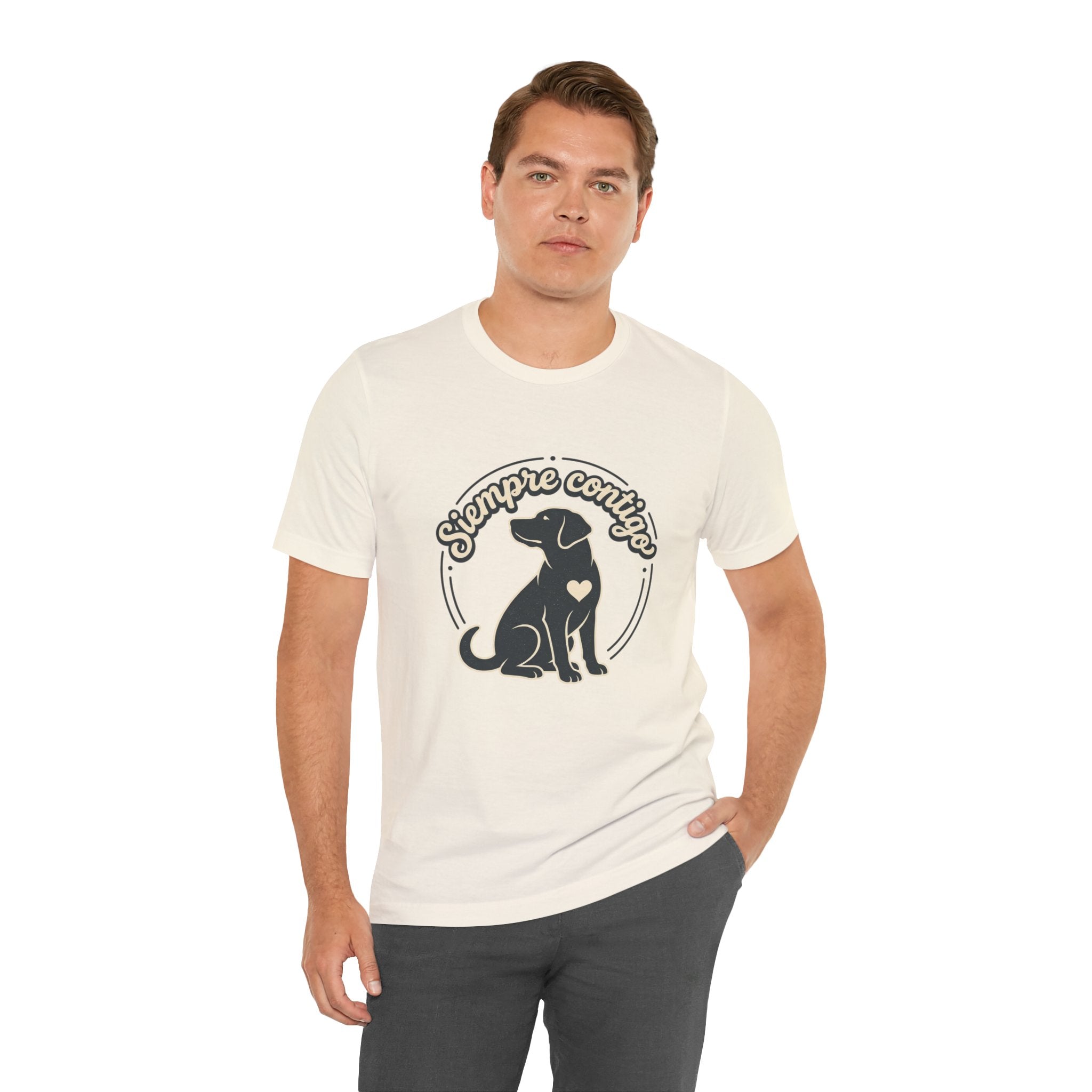 Camiseta Emotiva Unisex — Siempre Contigo
