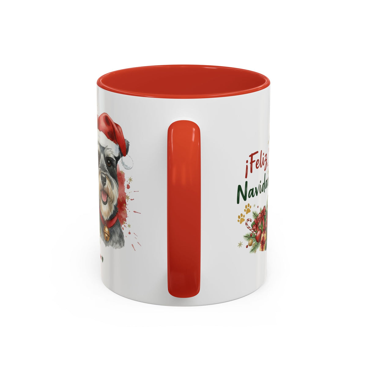 Taza Navideña Schnauzer Miniatura | ¡Feliz Navidad!