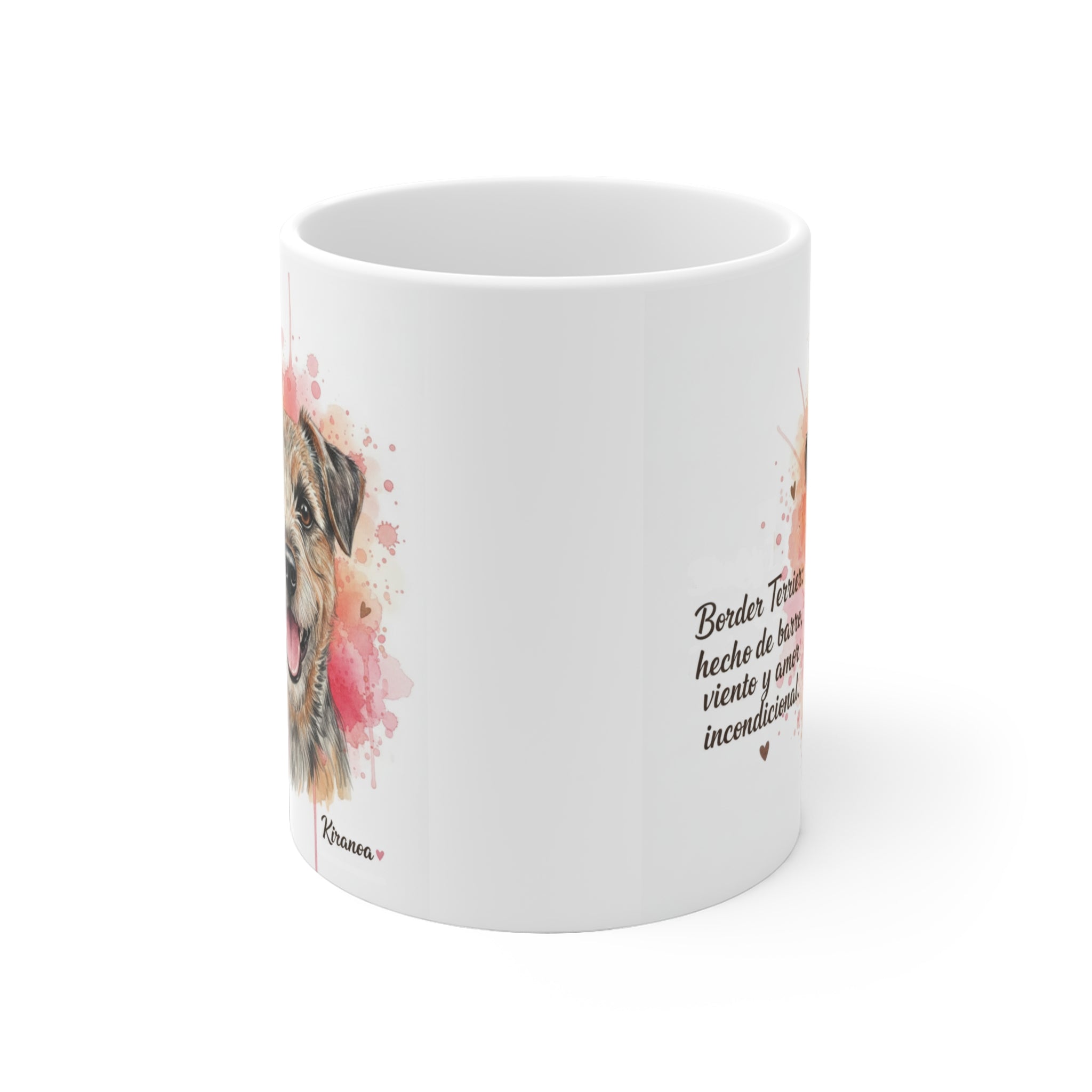 Taza Border Terrier | Border Terrier: hecho de barro viento y amor incondicional