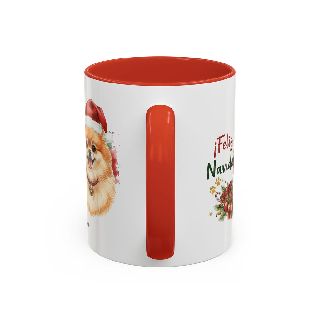 Taza Navideña Pomerania | ¡Feliz Navidad!