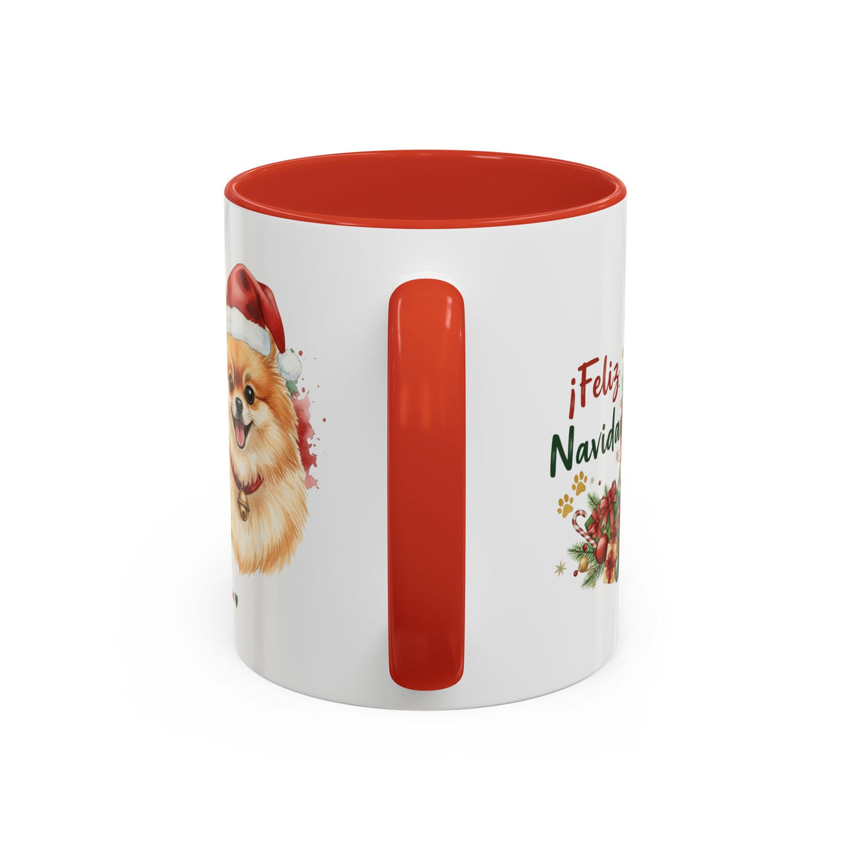 Taza Navideña Pomerania | ¡Feliz Navidad!