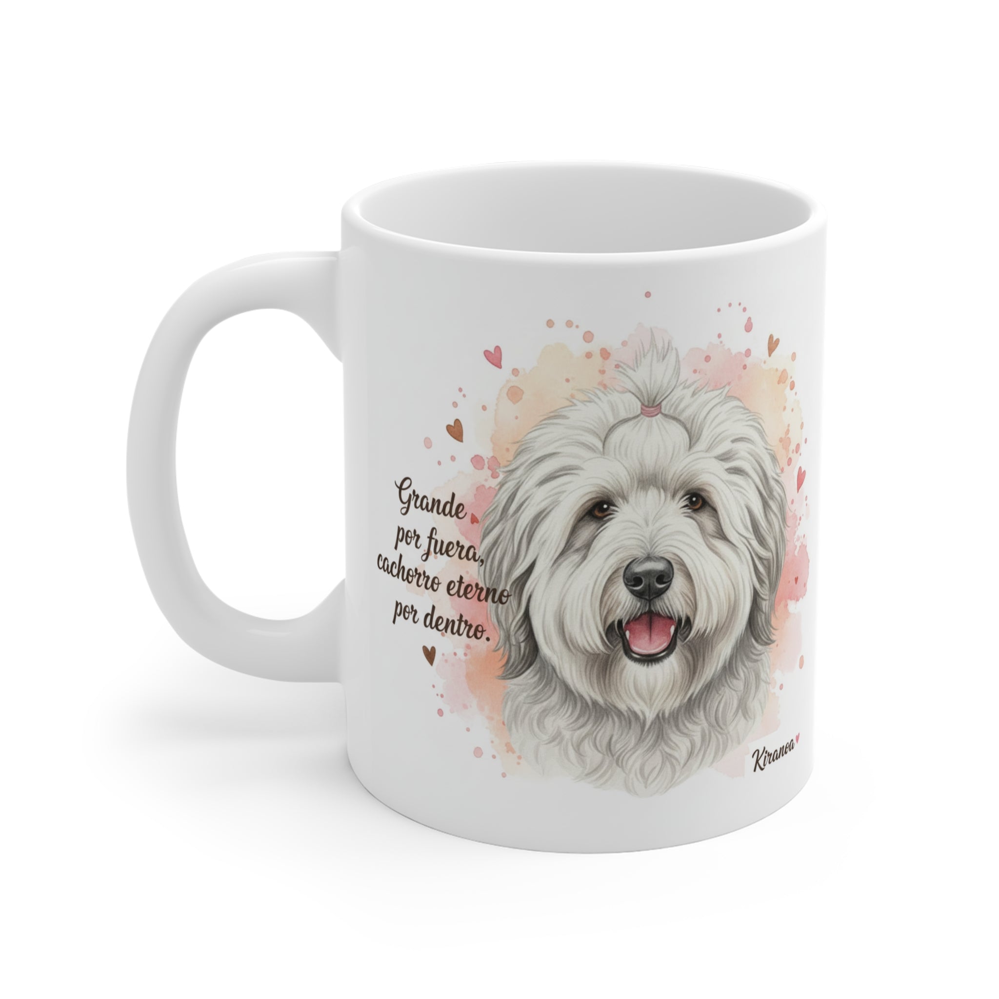 Taza Bobtail | Grande por fuera cachorro eterno por dentro