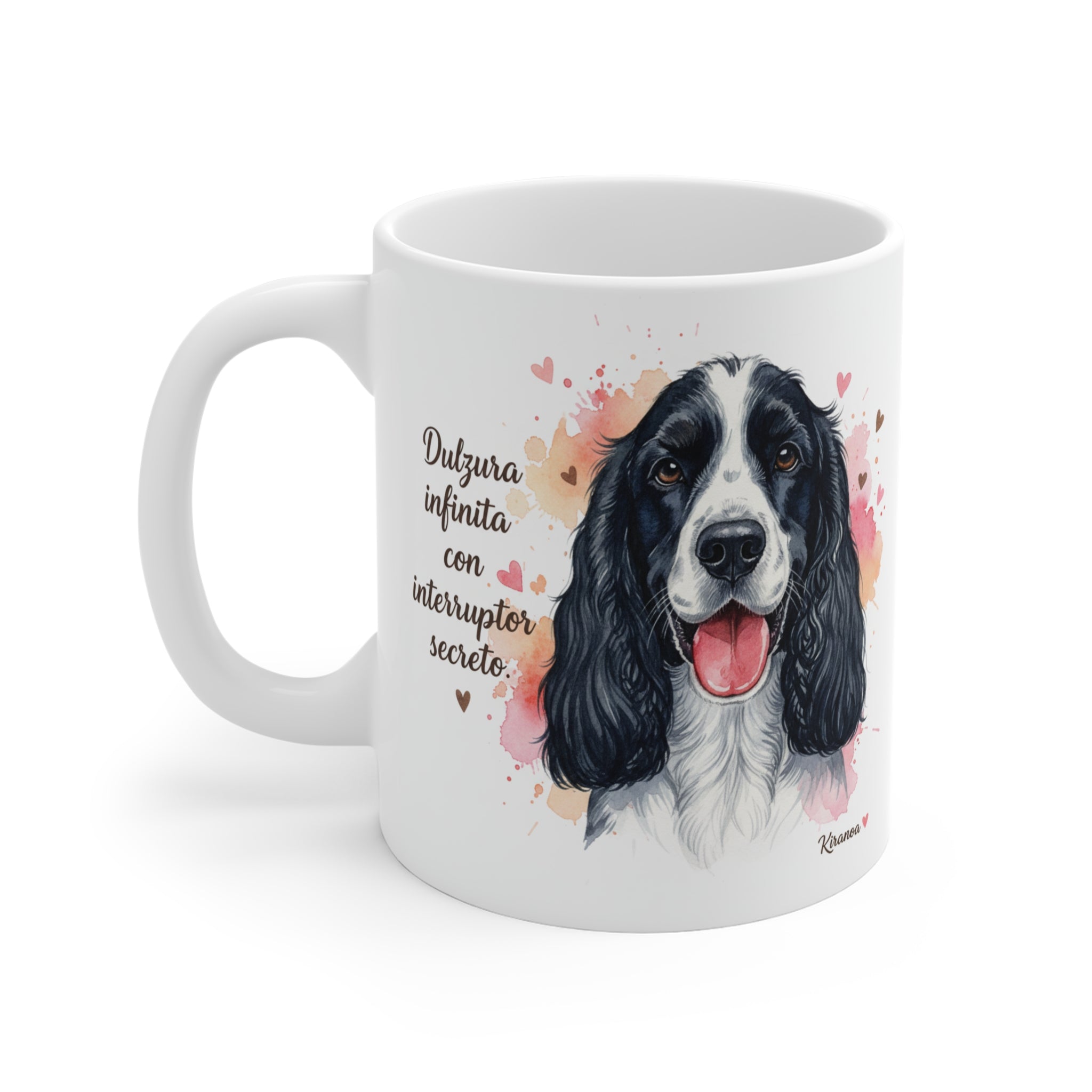 Taza Cocker Spaniel Americano | Dulzura infinita con interruptor secreto