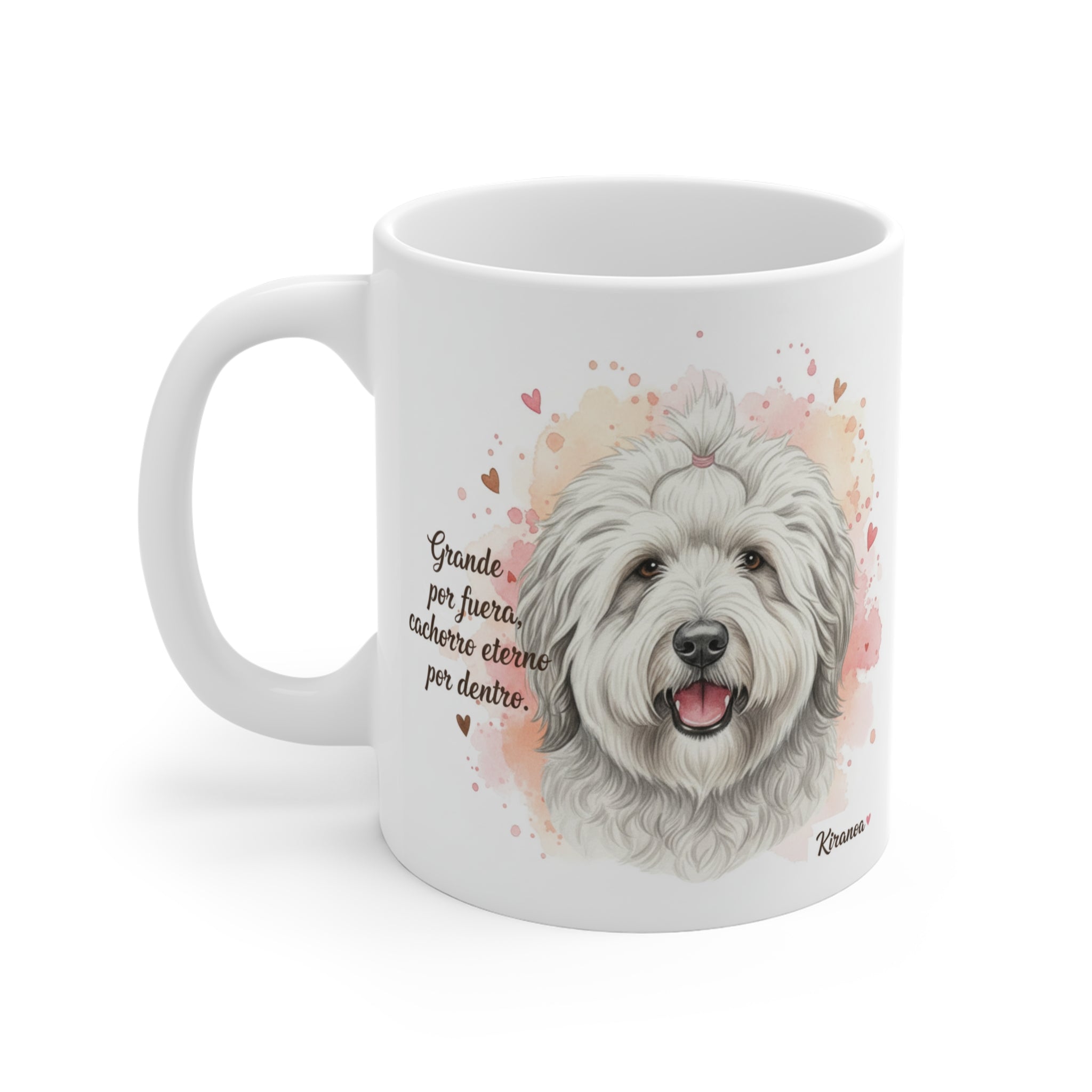 Taza Bobtail | Grande por fuera cachorro eterno por dentro