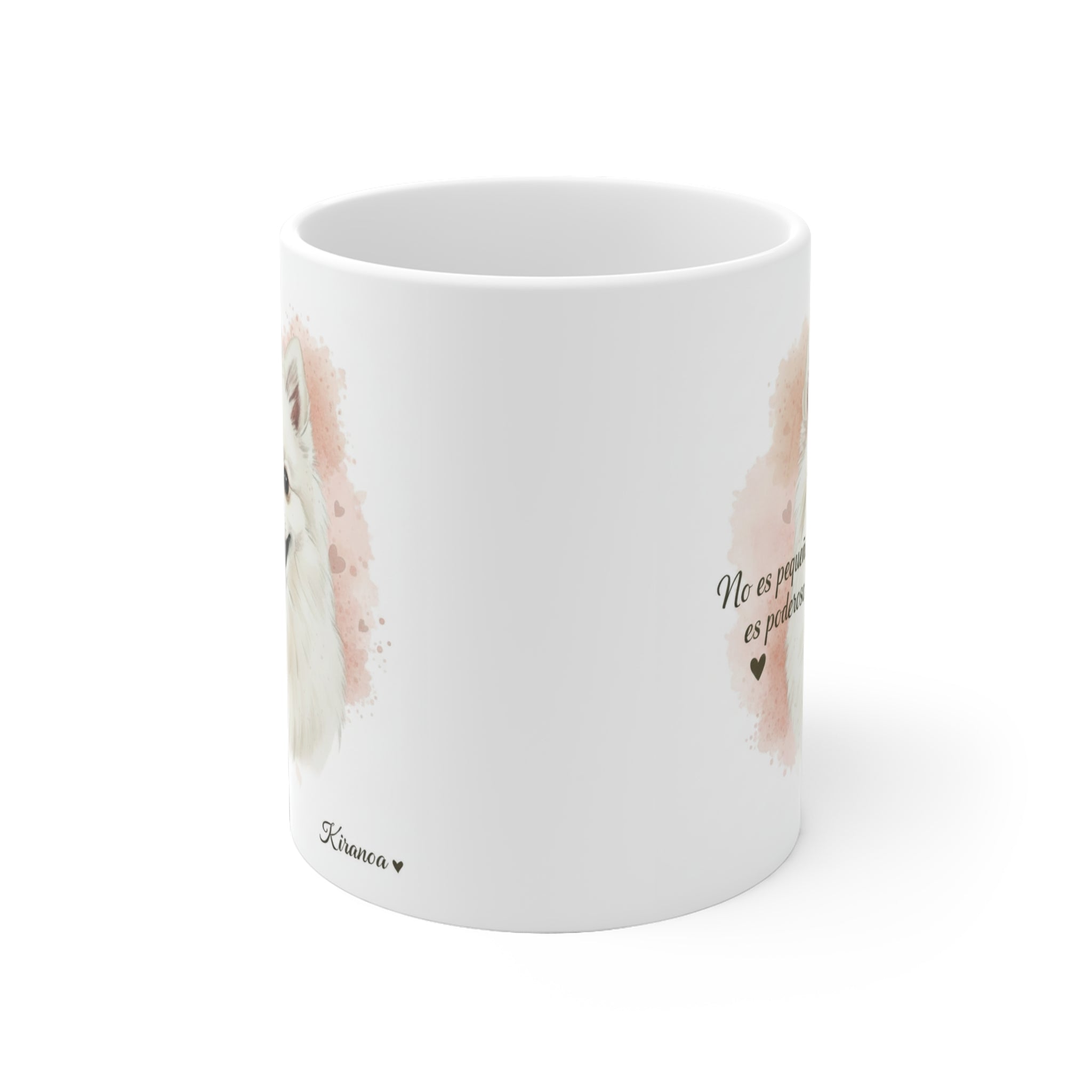 Taza cerámica Pomerania 325 ml – vista lateral