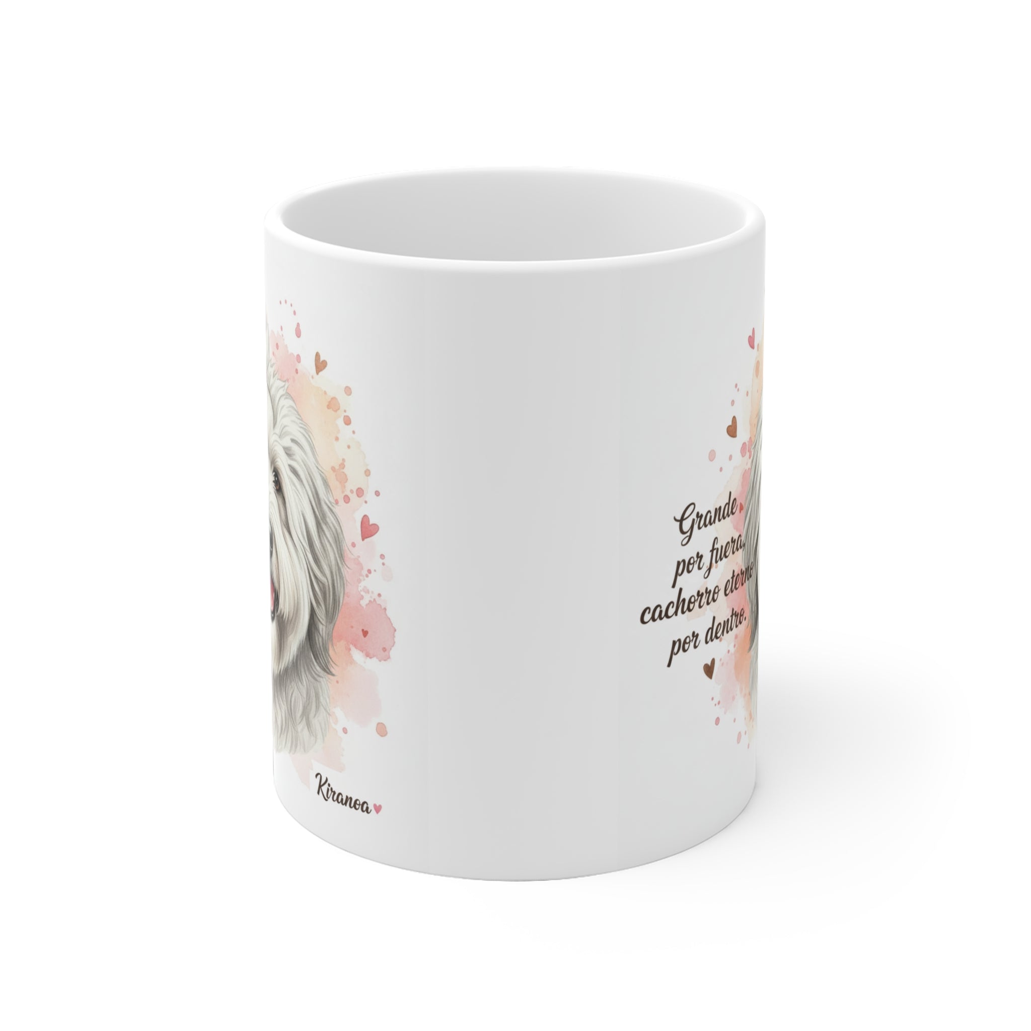 Taza Bobtail | Grande por fuera cachorro eterno por dentro