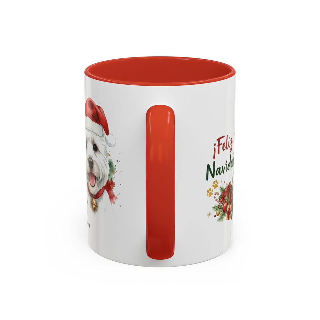 Taza Navideña Westie | ¡Feliz Navidad!