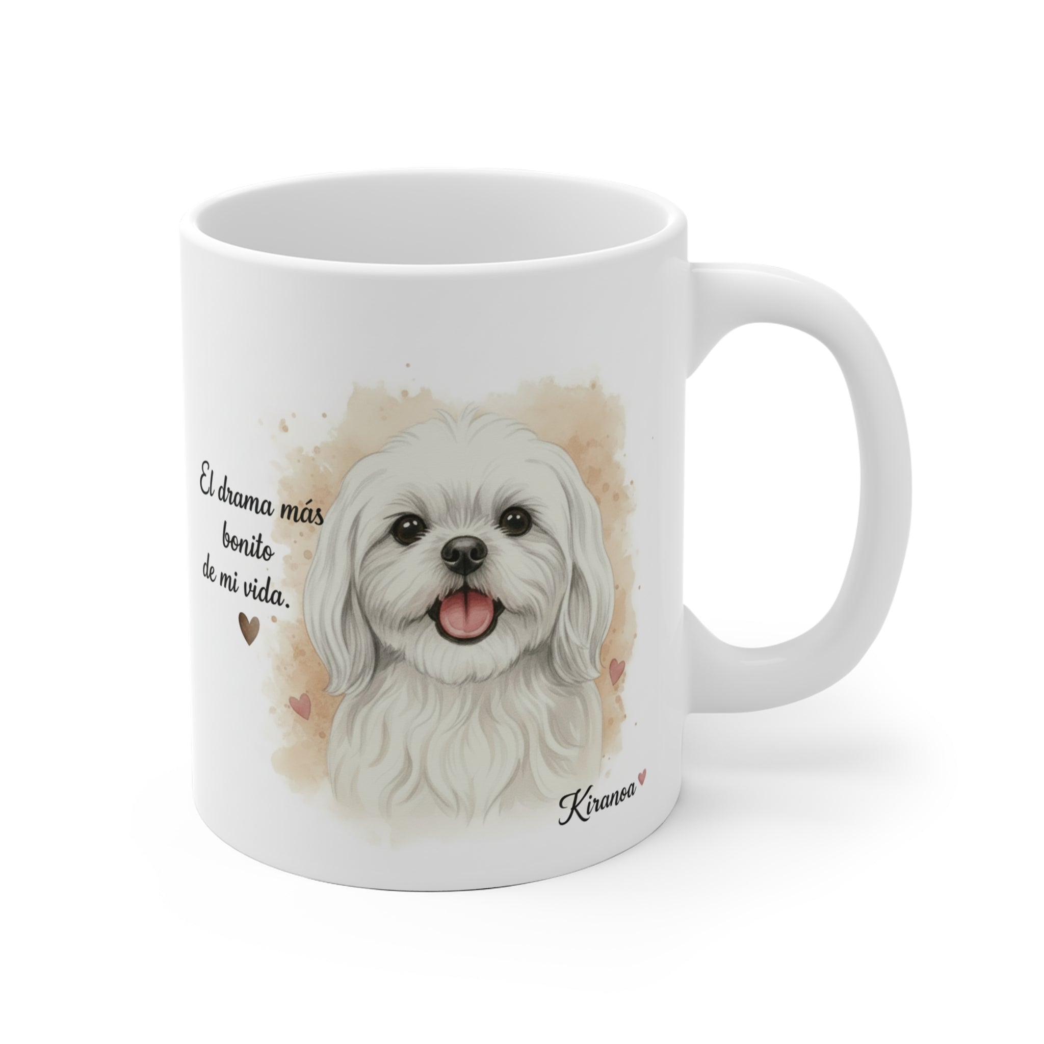 Taza Bichón Maltés | El drama más bonito de mi vida