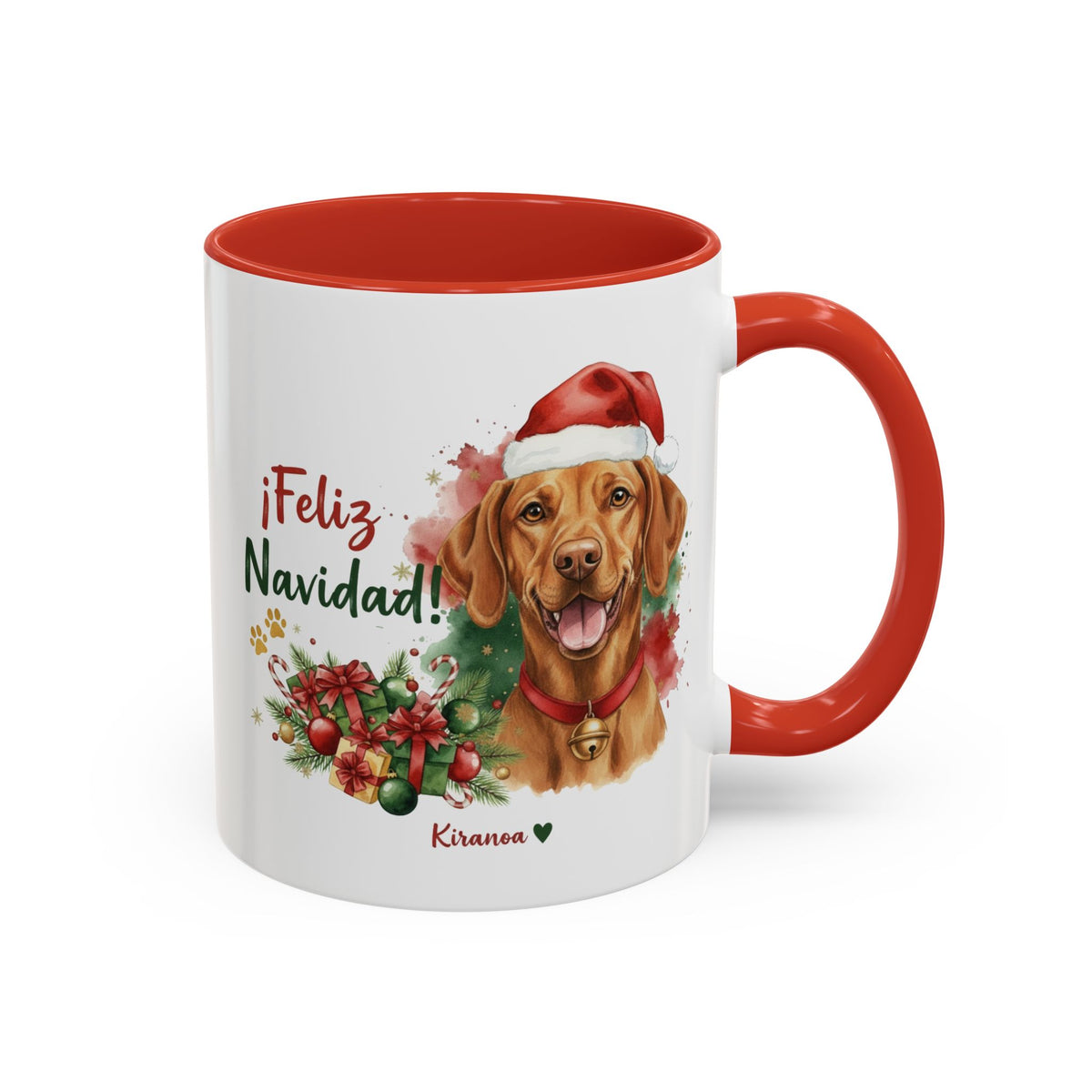 Taza Navideña Vizsla | ¡Feliz Navidad!