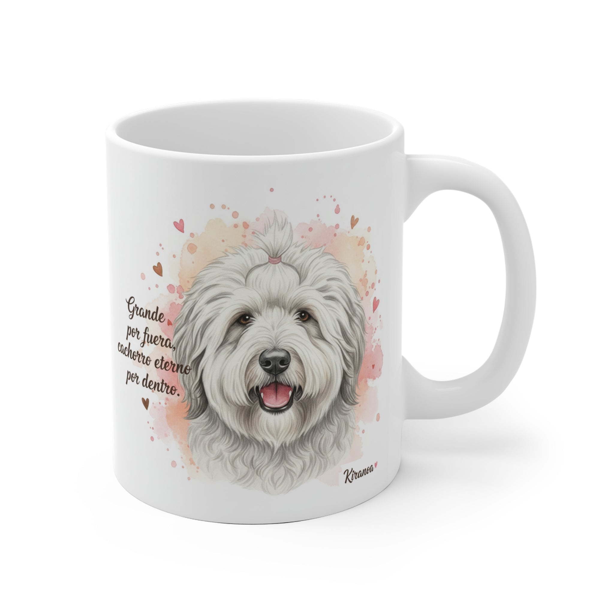 Taza Bobtail | Grande por fuera cachorro eterno por dentro