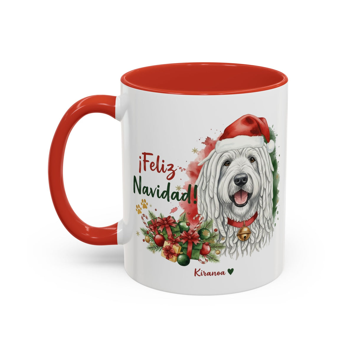 Taza Navideña Komondor | ¡Feliz Navidad!