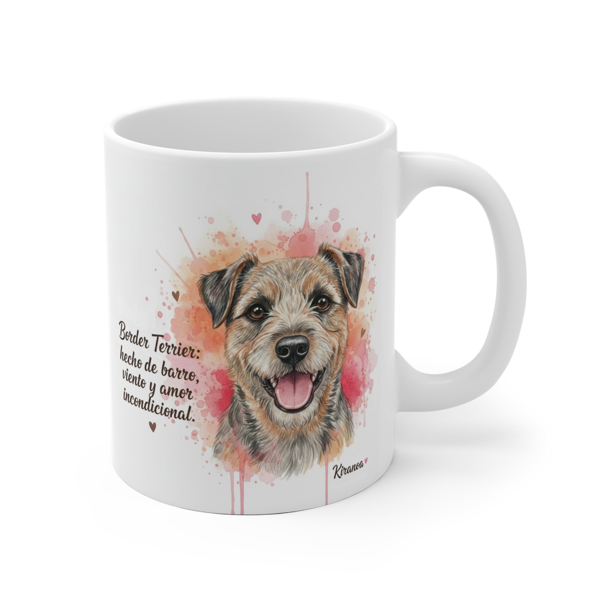 Taza Border Terrier | Border Terrier: hecho de barro viento y amor incondicional