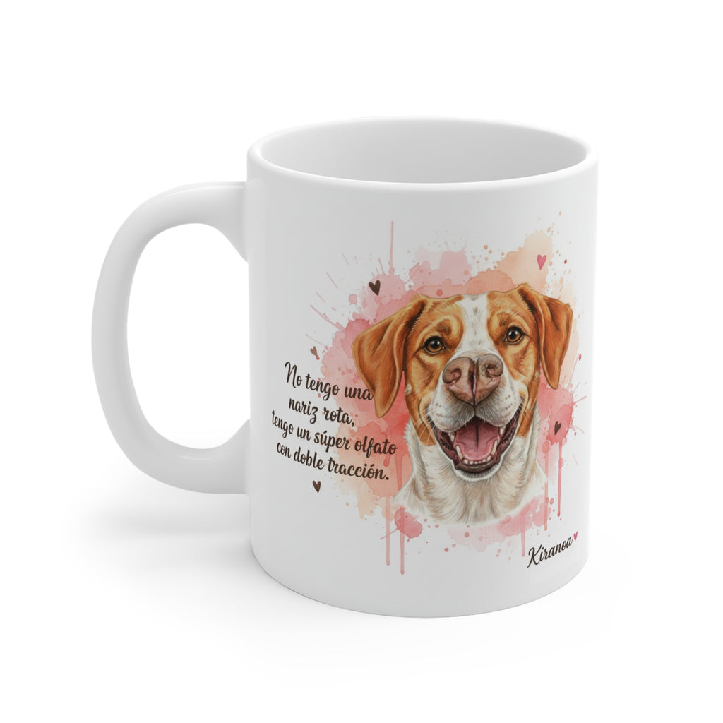 Taza Pachón Navarro | No tengo una nariz rota tengo un súper olfato con doble tracción