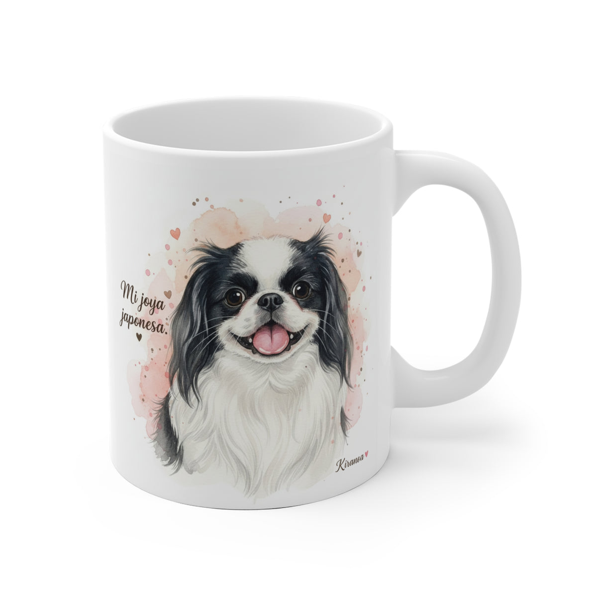 Taza cerámica Chin Japonés con frase Mi joya japonesa. – vista frontal