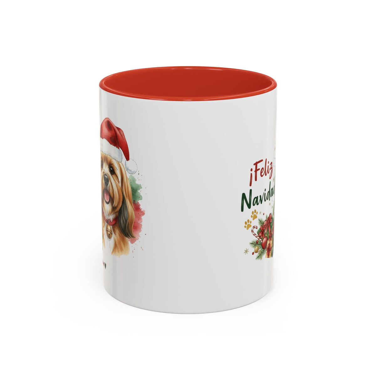 Taza Navideña Lhasa Apso | ¡Feliz Navidad!