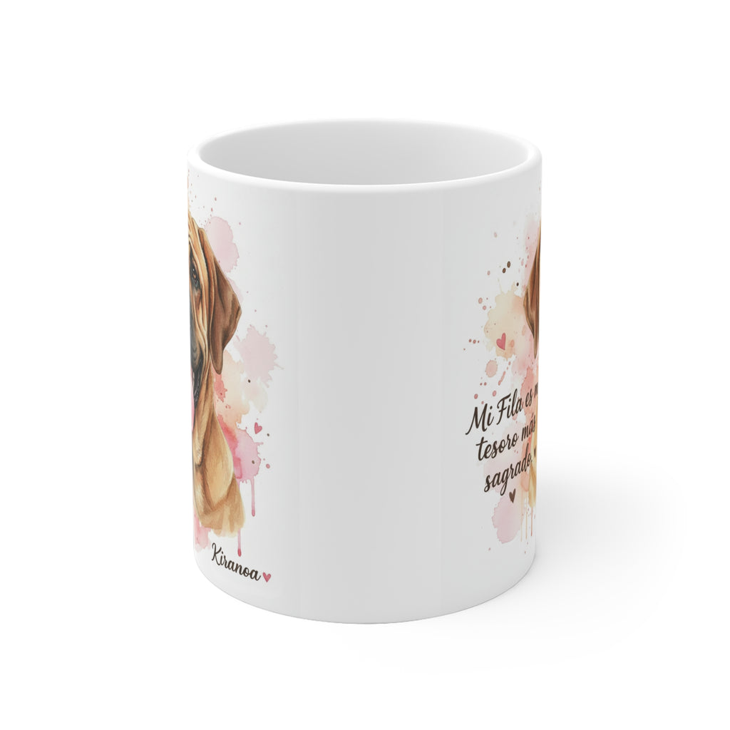 Taza Fila Brasileiro | Mi Fila es mi tesoro más sagrado