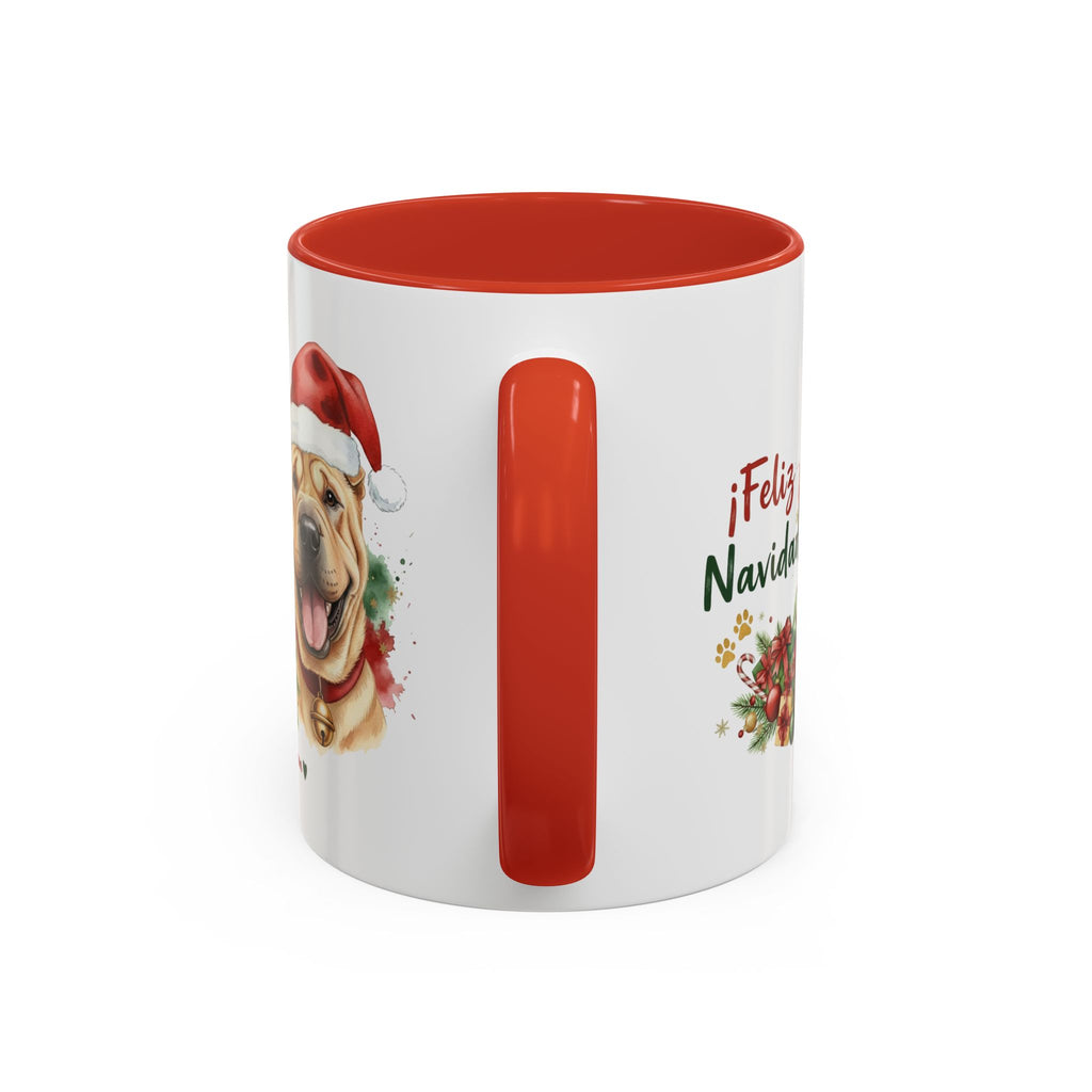 Taza Navideña Shar Pei | ¡Feliz Navidad!
