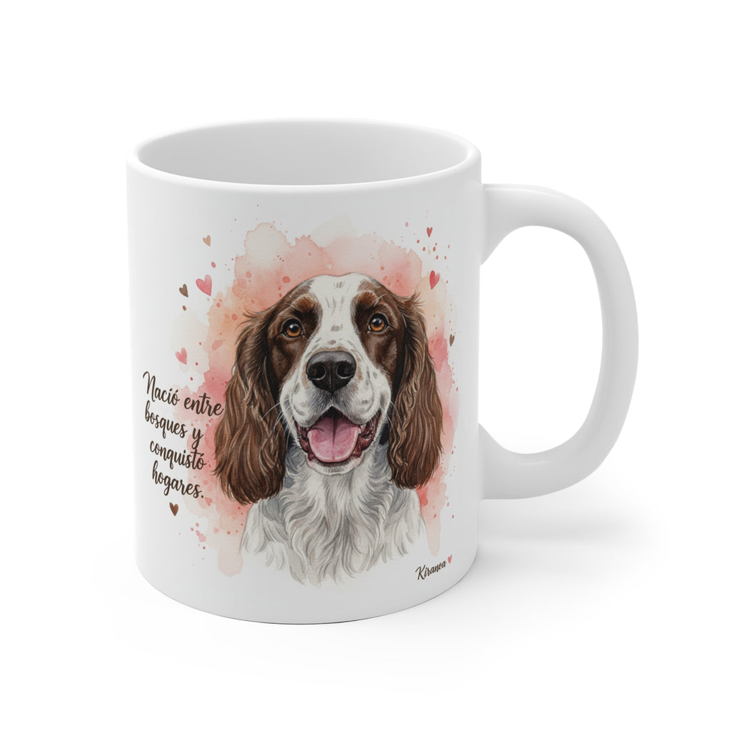 Taza Springer Spaniel Inglés | Nació entre bosques y conquistó hogares