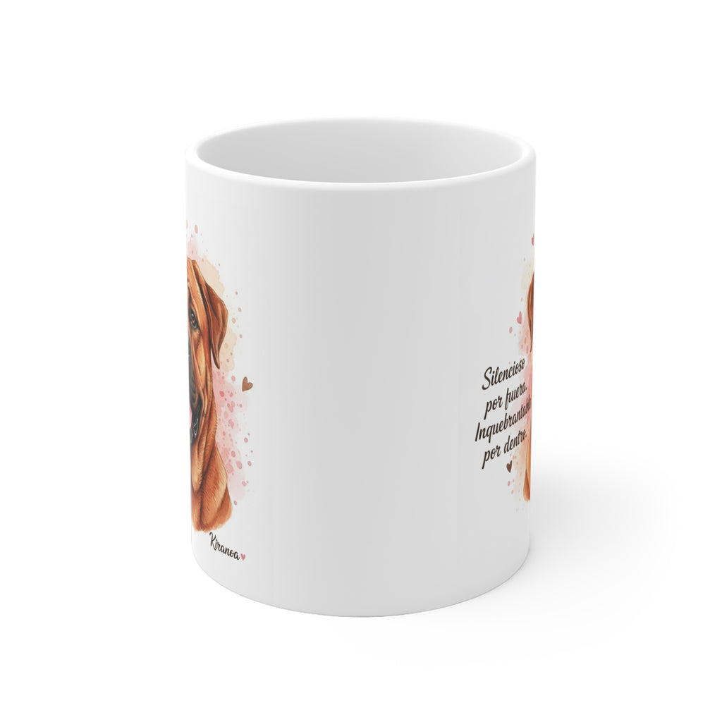 Taza Tosa Inu | Silencioso por fuera inquebrantable por dentro