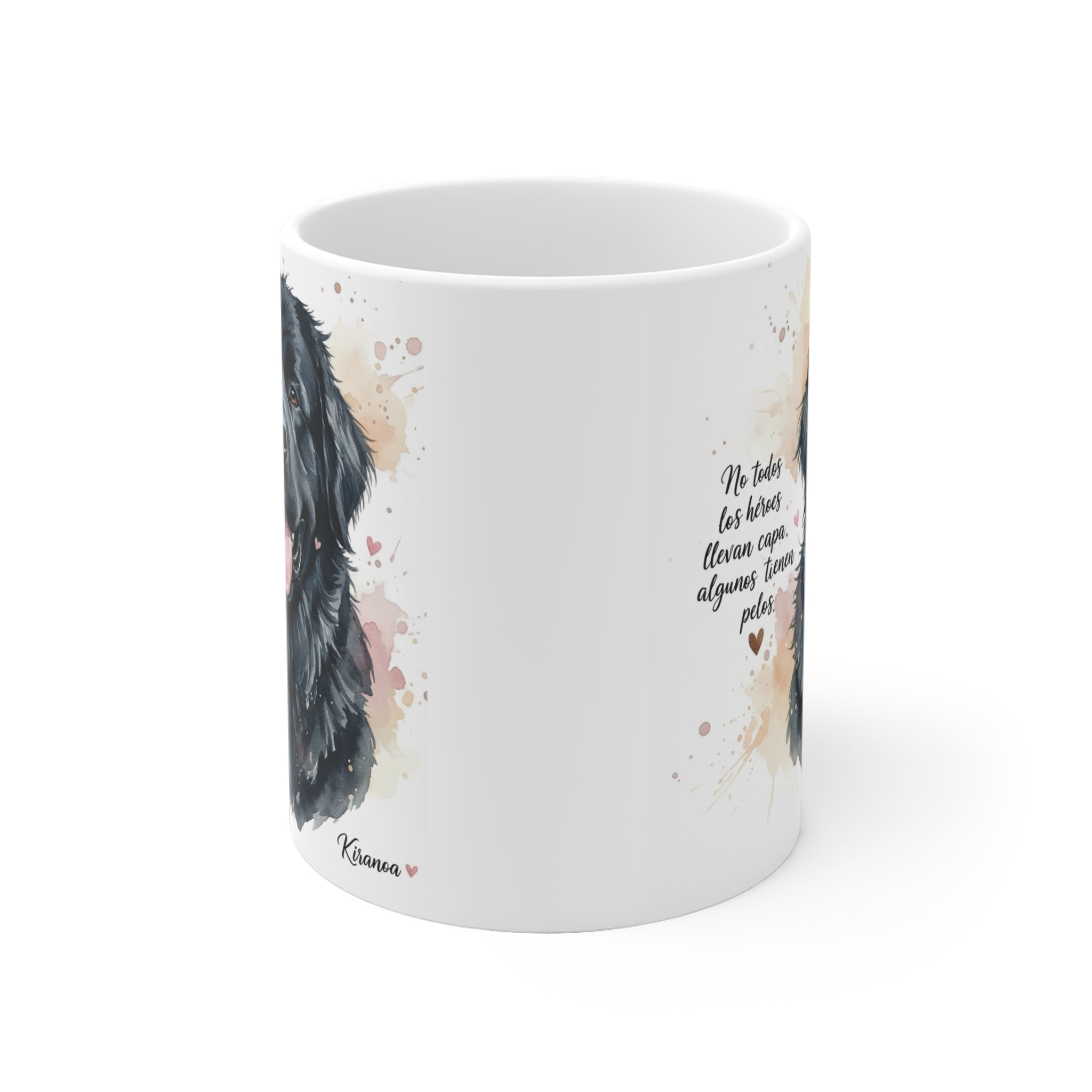 Taza cerámica Terranova 325 ml – vista lateral