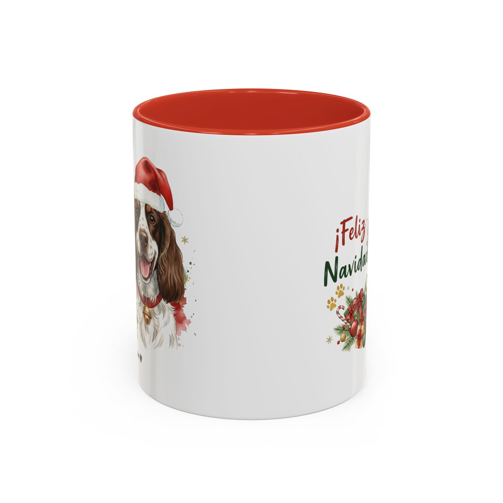 Taza Navideña Springer Spaniel Inglés | ¡Feliz Navidad!