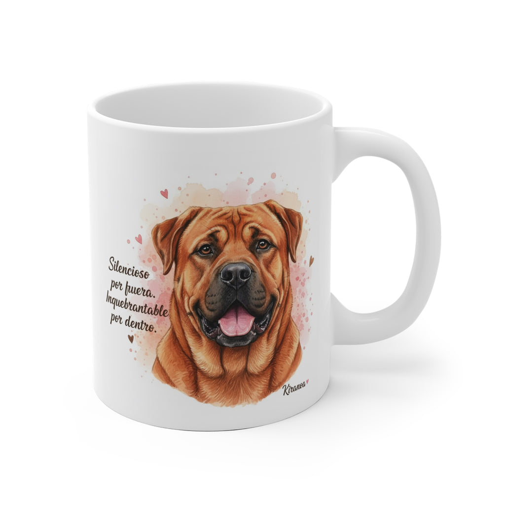 Taza Tosa Inu | Silencioso por fuera inquebrantable por dentro