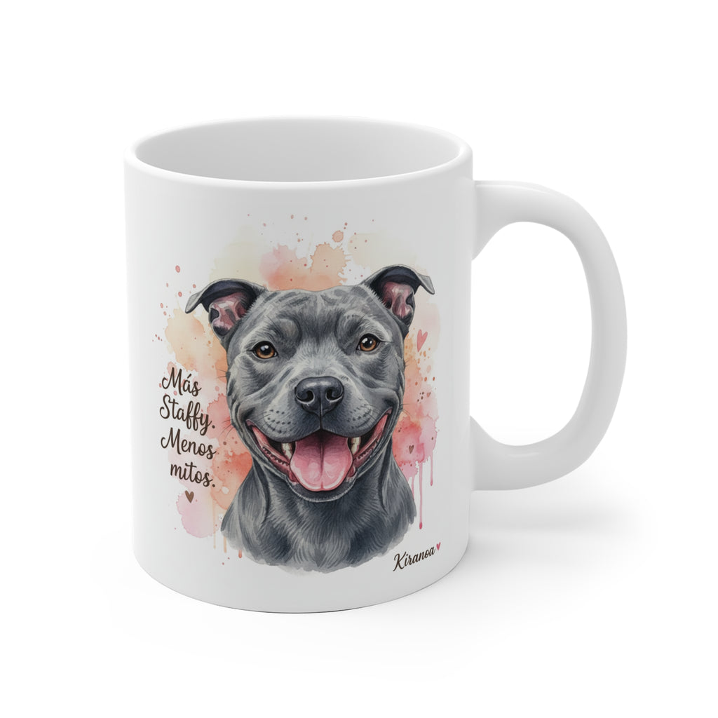 Taza Staffy Blue | Más Staffy Menos Mitos