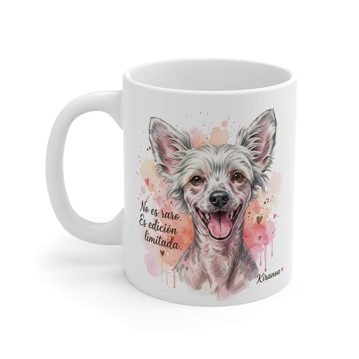 Taza cerámica Crestado Chino con diseño impreso en ambas caras – vista trasera