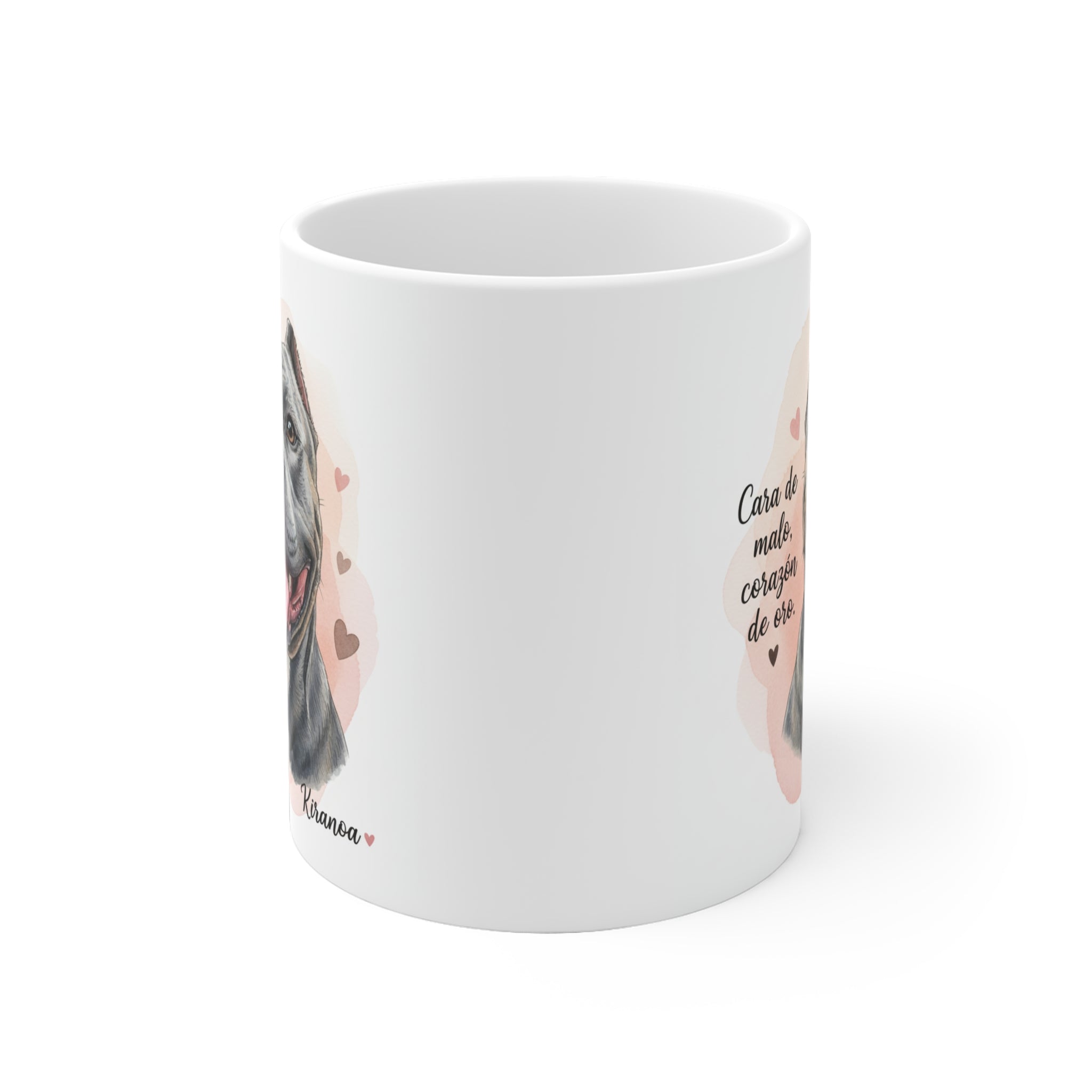 Taza American Bully | Cara de malo corazón de oro