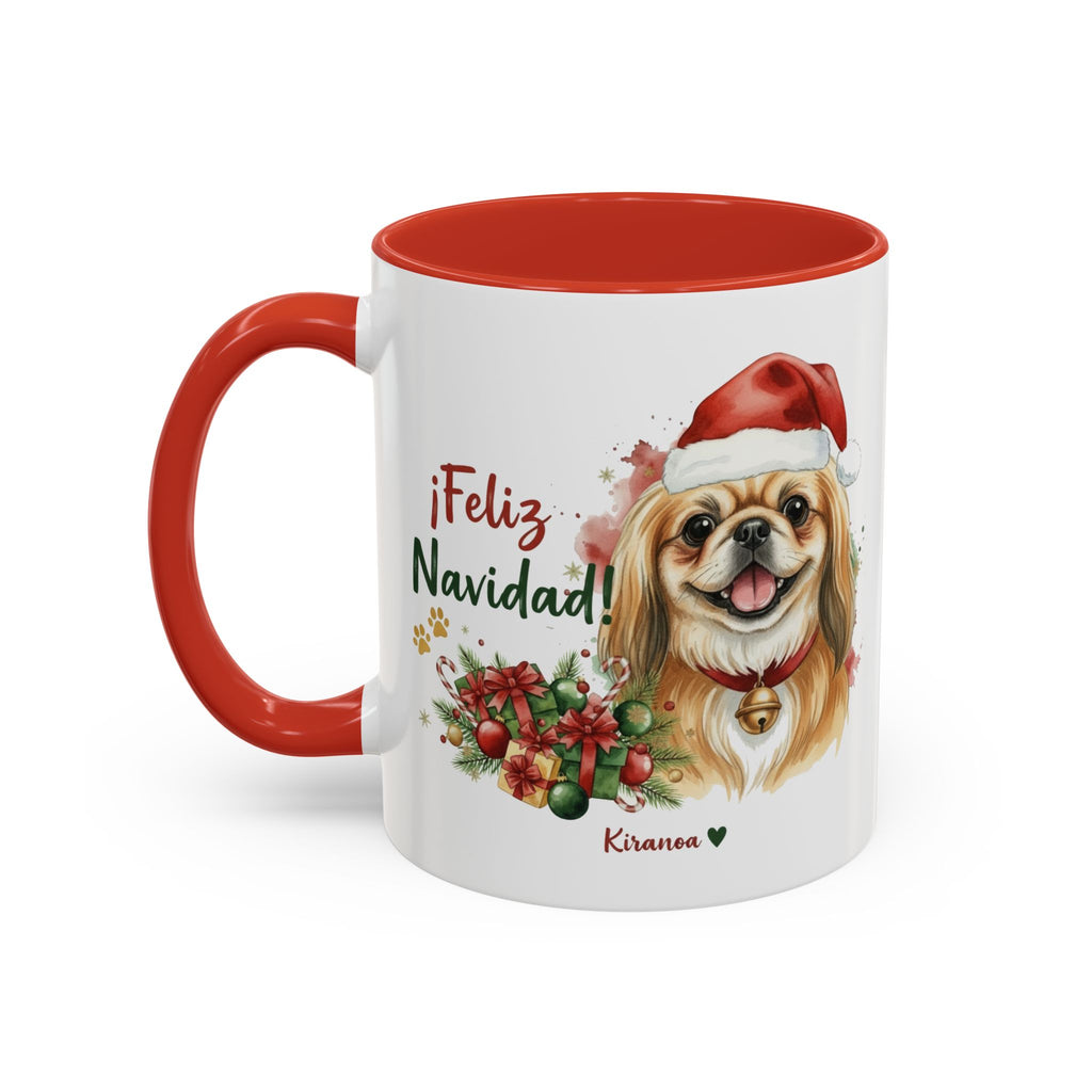 Taza Navideña Pequinés | ¡Feliz Navidad!