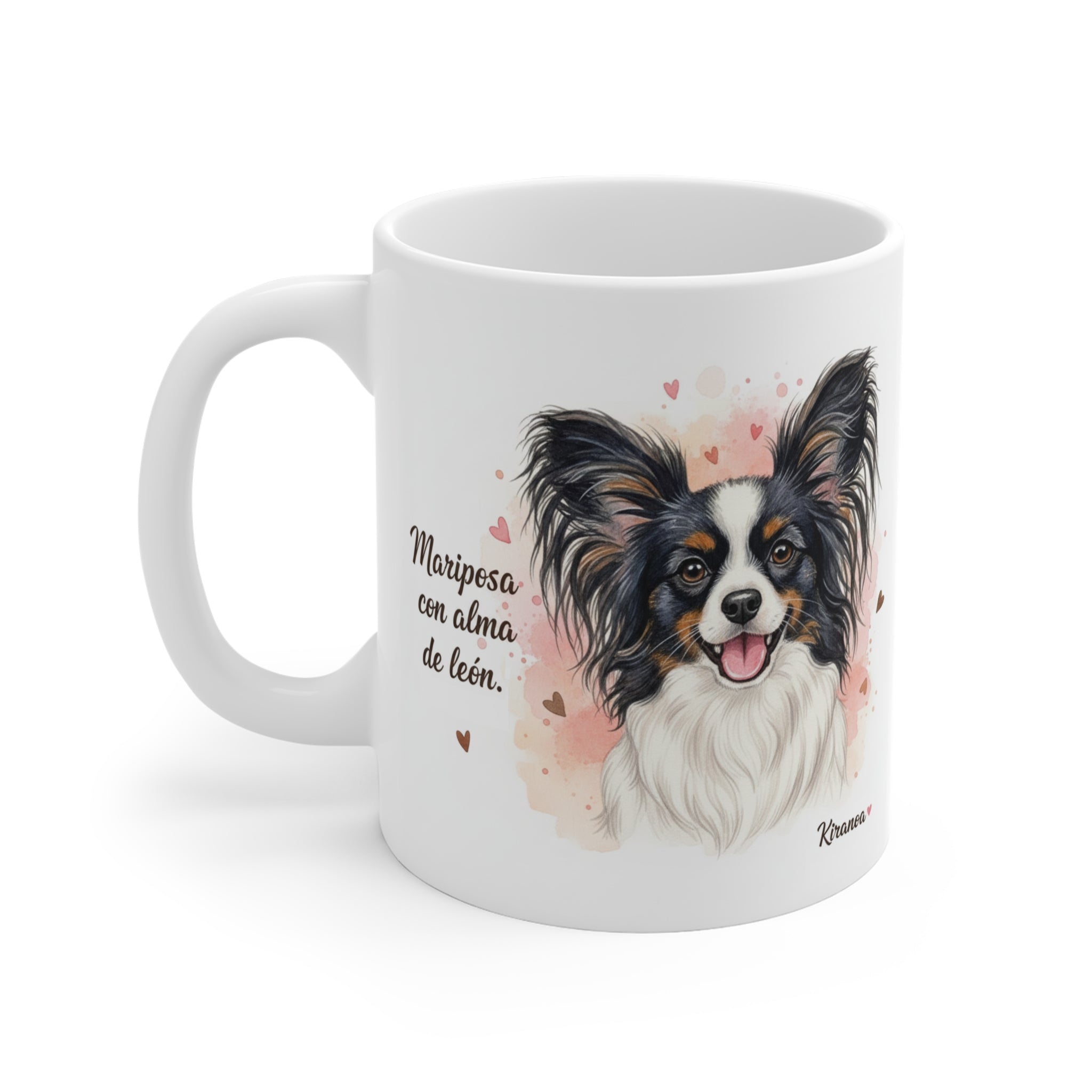 Taza Epagneul Papillón | Mariposa con alma de león